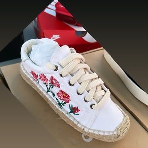 Soludos lace up espadrilles